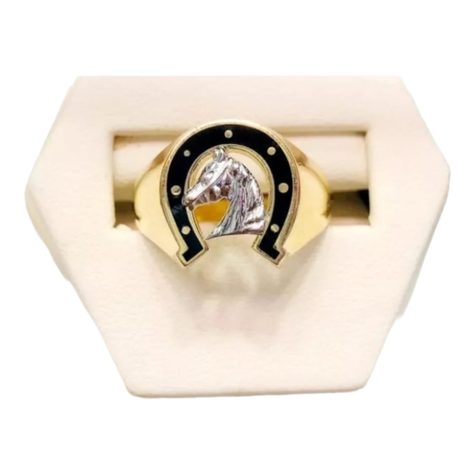 nillo Herradura Caballo 2 Oros 14 K. + Obsequio