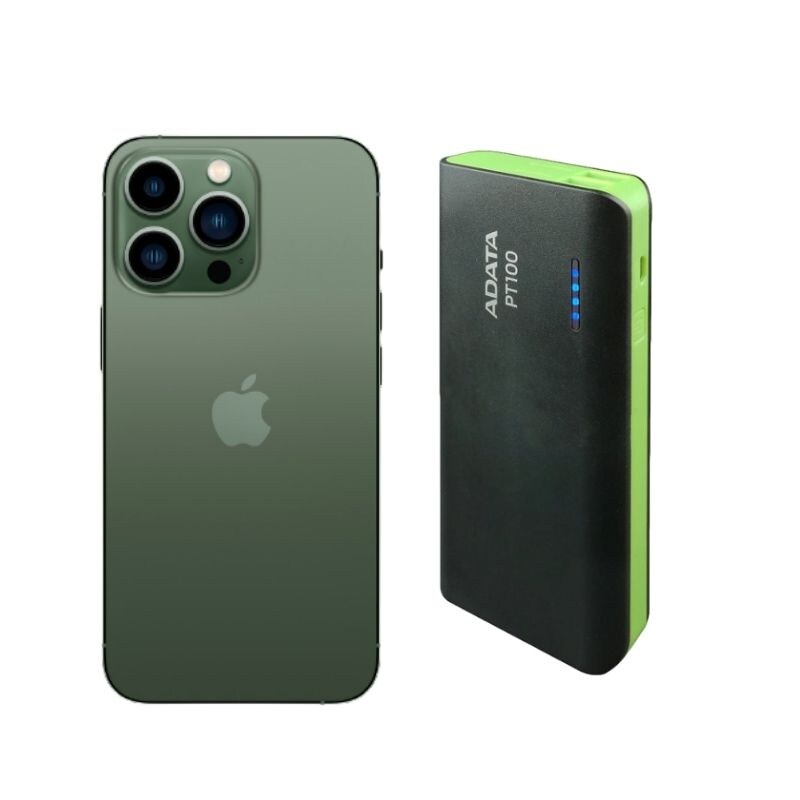 iPhone 13 Pro 128GB Verde Reacondicionado Grado A + Power Bank 10,000mah