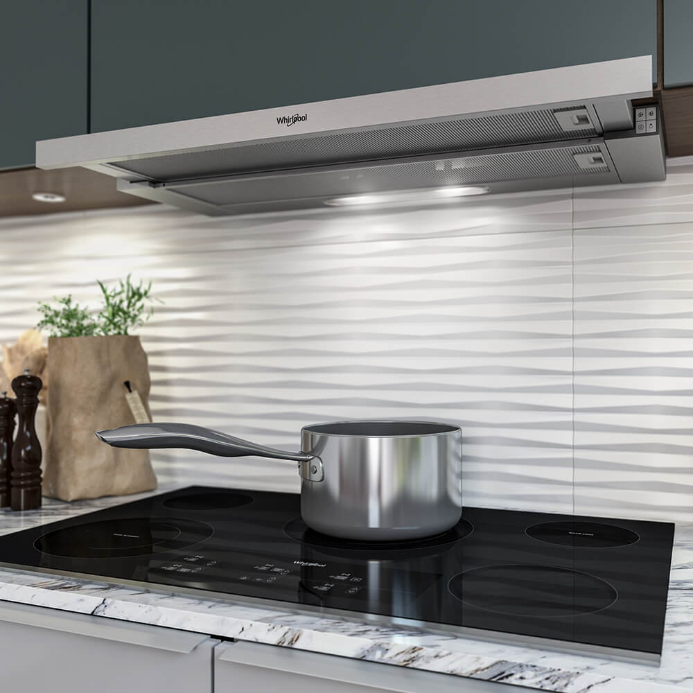 Campana Telescópica Whirlpool de 35 3 velocidades WHT9030S Gris