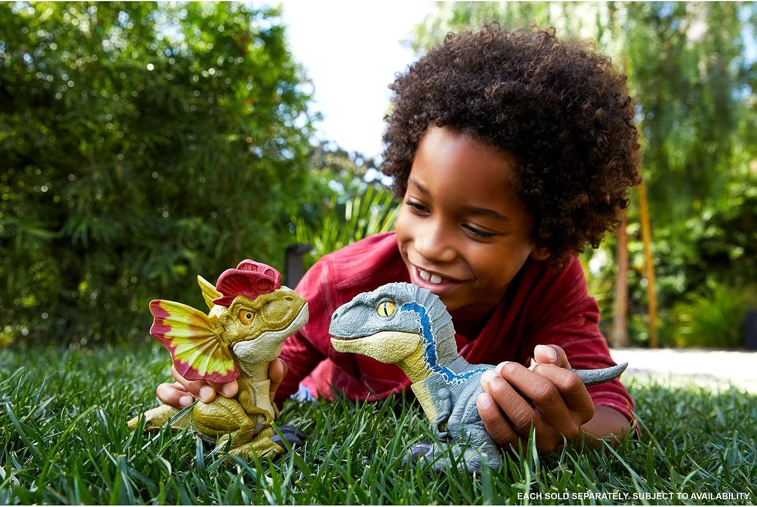 urassic World Dinosaurio de Juguete Roady Roars Velociraptor Beta Interactivo