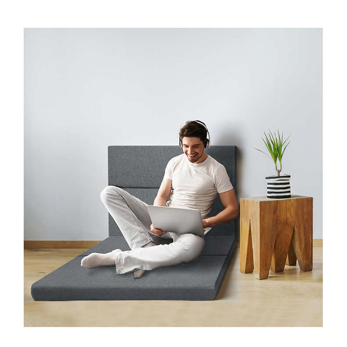 Colchoneta Plegable Novaform Espuma Repelente Individual