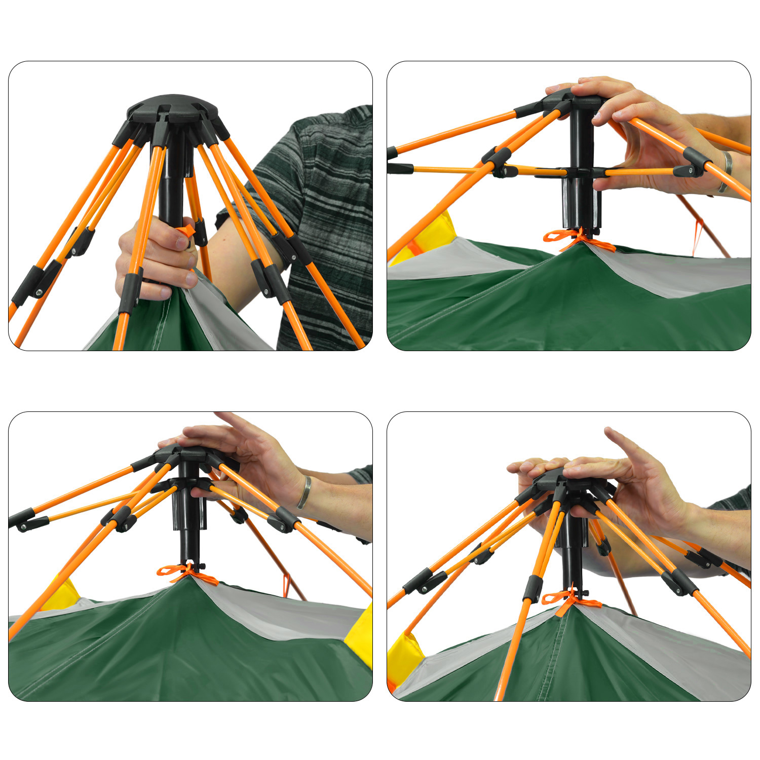 Tienda Casa Campaña Automatica 3 Personas Camping