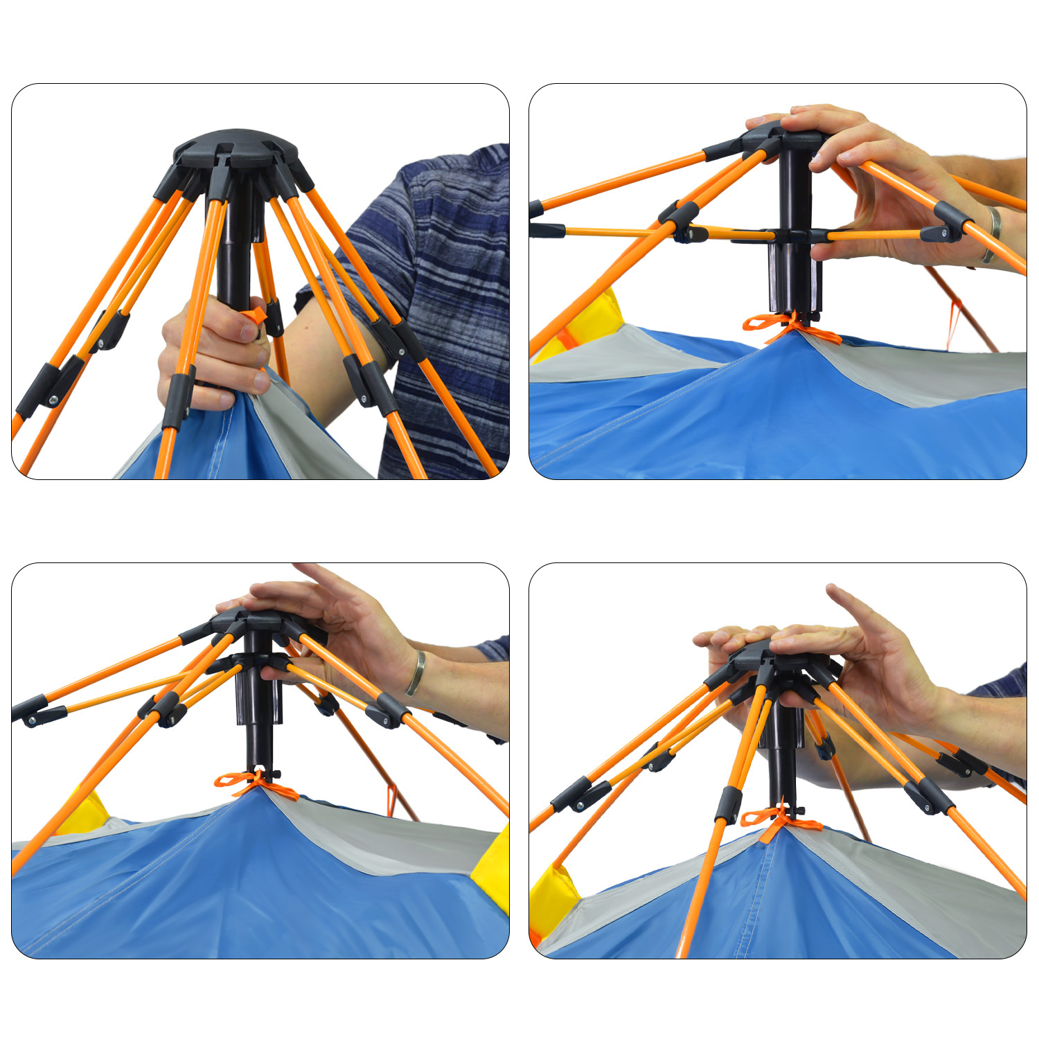 Tienda Casa Campaña Automatica 3 Personas Camping