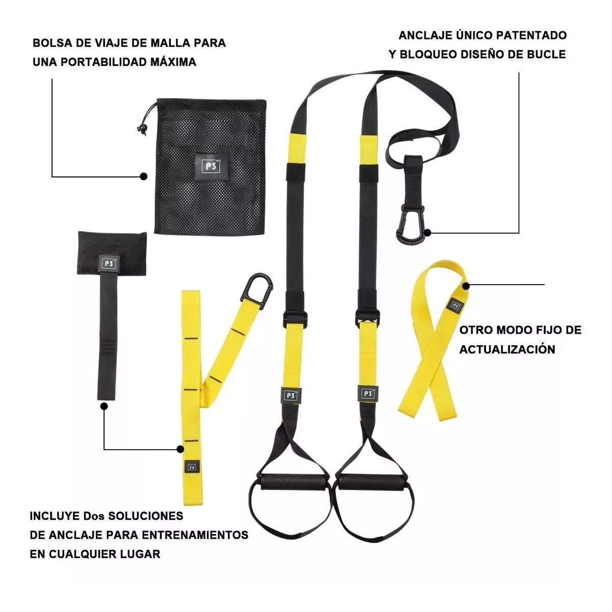 Sistema De Bandas De Ejercicio De Suspensión Tipo Trx