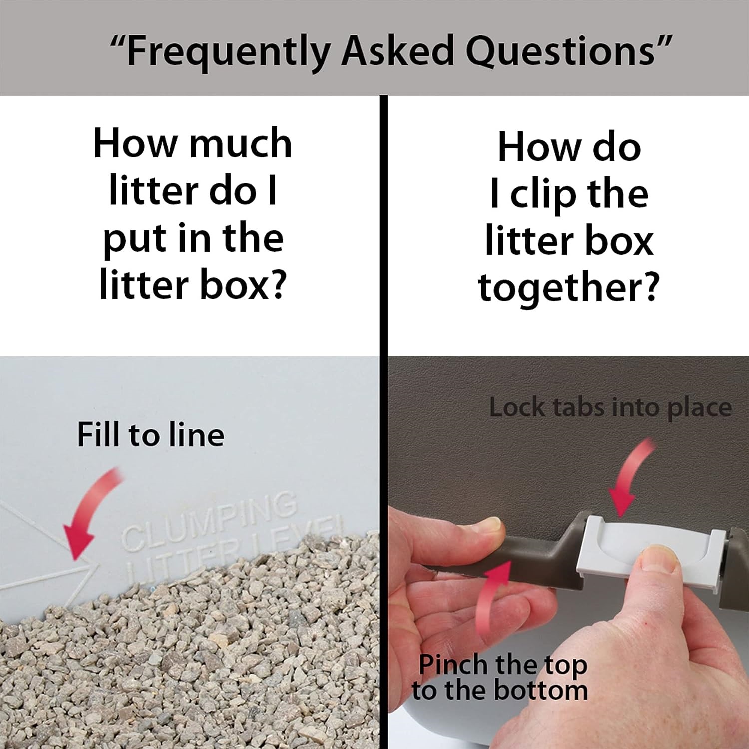 Caja de Arena Para Gato Autlimpiable Omega Paw Grande Arenero