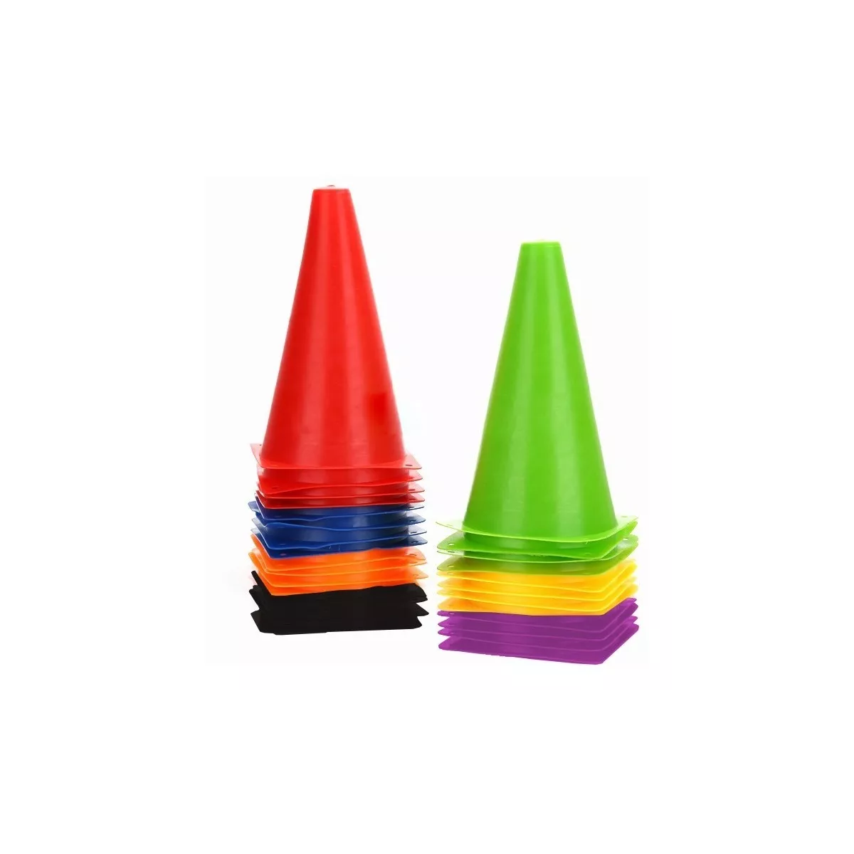 Kit De 14 Platos +14 Conos + 1 Escalera Para Coordinación