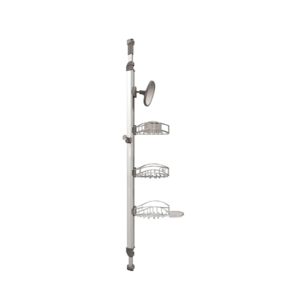 Estante Para Ducha De Lujo Artika Ajustable De 1.5 A 2.54 Mts