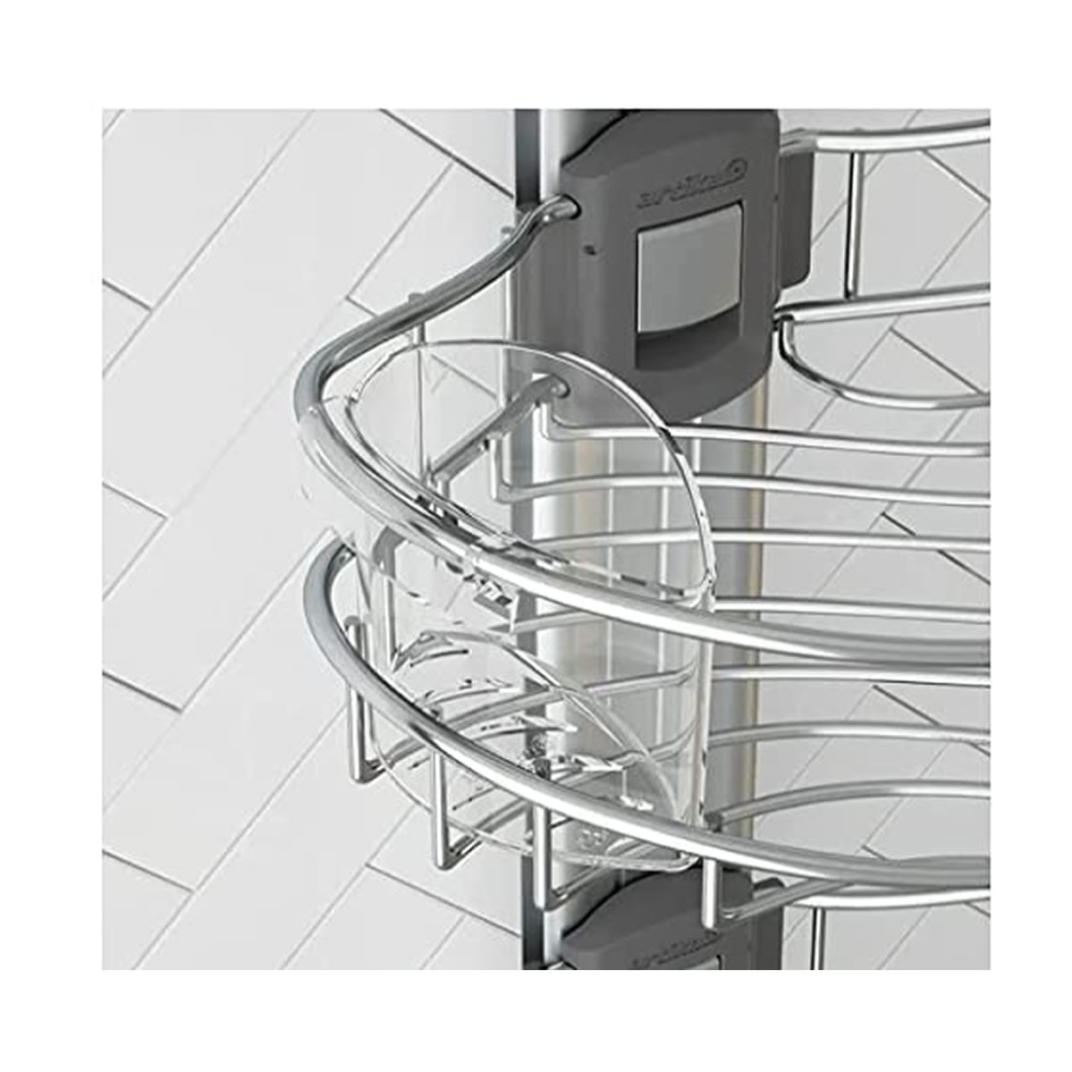 Estante Para Ducha De Lujo Artika Ajustable De 1.5 A 2.54 Mts