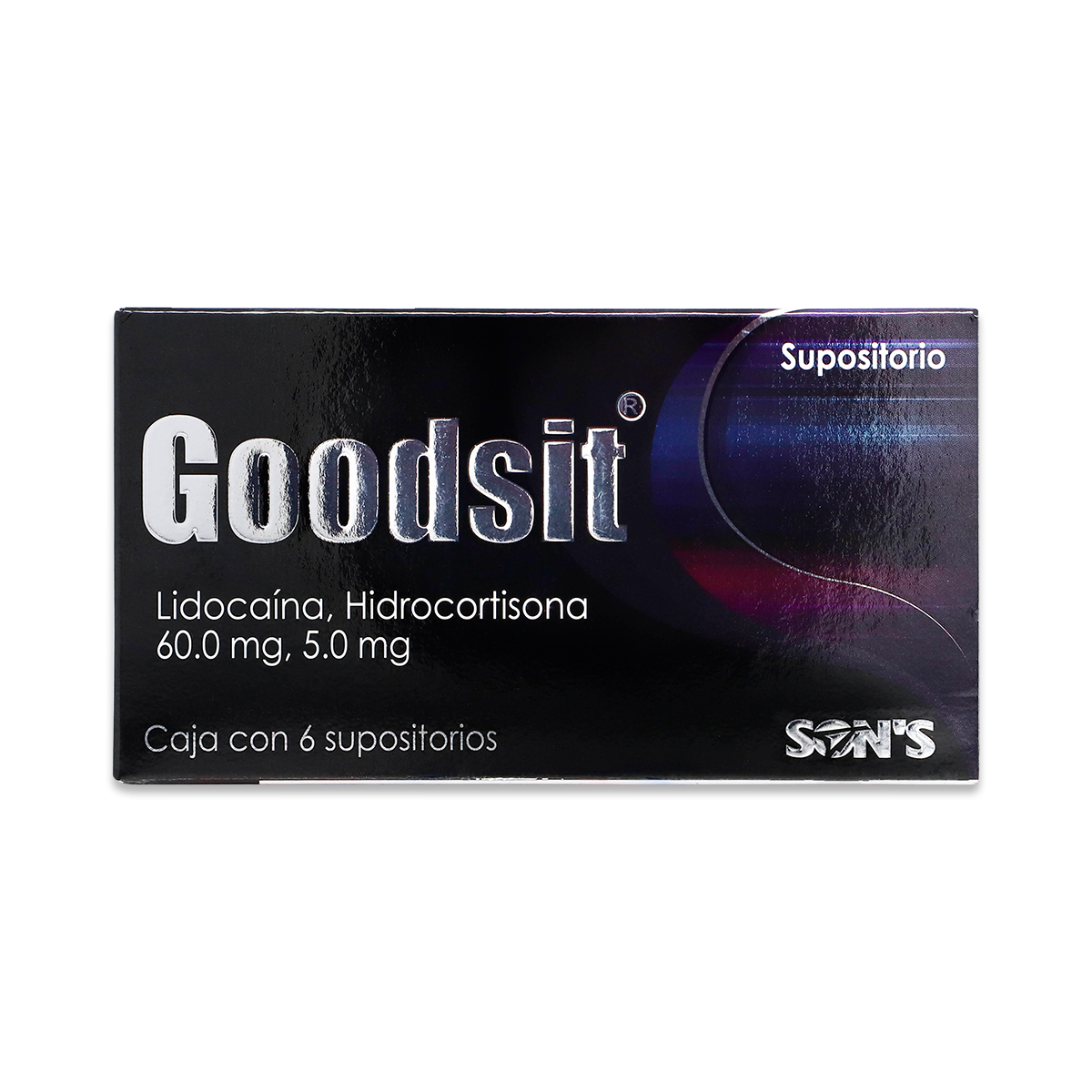 GOODSIT SUPOSITORIO, CAJA CON 6 SUPOSITORIOS, SONS