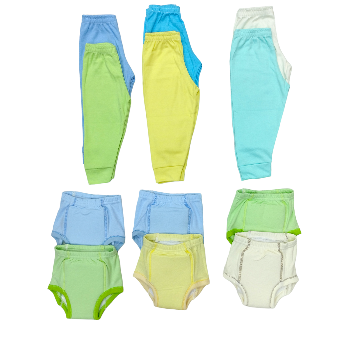 Set Control Esfinter Guardería 6 Pantalones- 6 Calzón Entrenador