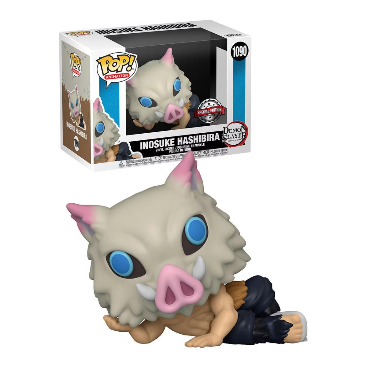 Funko Pop Demon Slayer Kimetsu no Yaiba - Inosuke Recostado