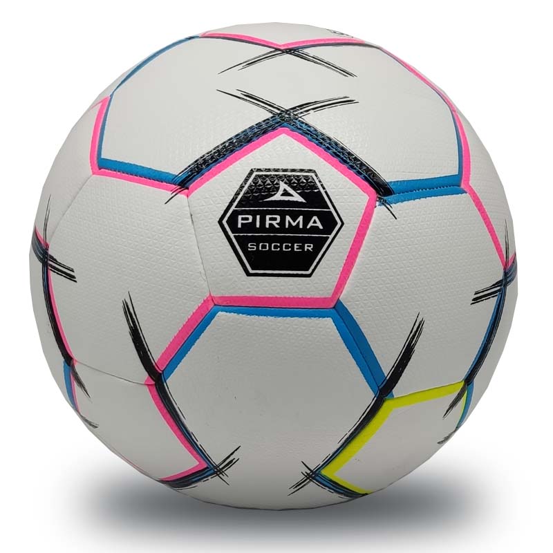 Balón Pirma Blanco Rosa Azul Amarillo Futbol Soccer Size 5 Profesional Original