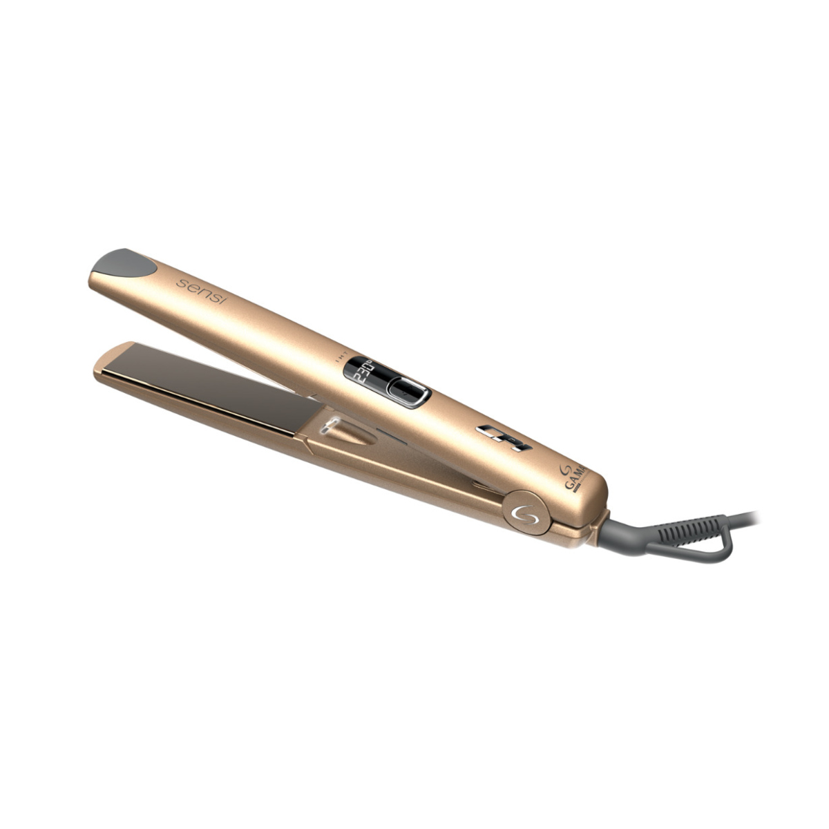 Plancha de Cabello Gama Italy / NOVA SENSI 5D W&L / Color dorado