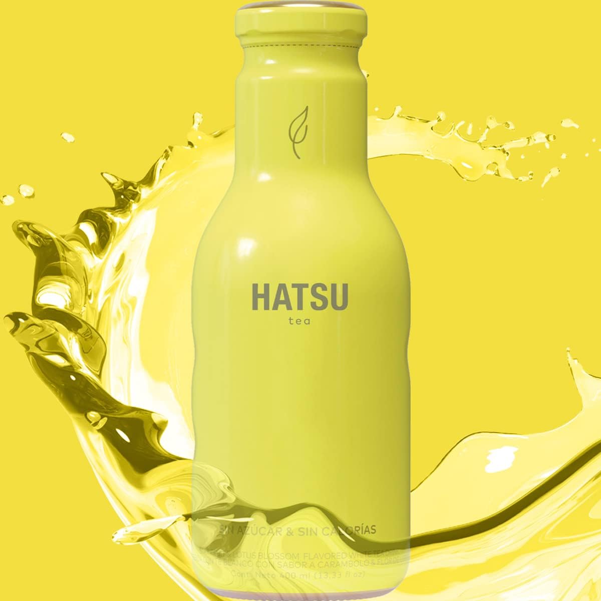 TÉ AMARILLO HATSU CAJA CON 6 BEBIDAS 
