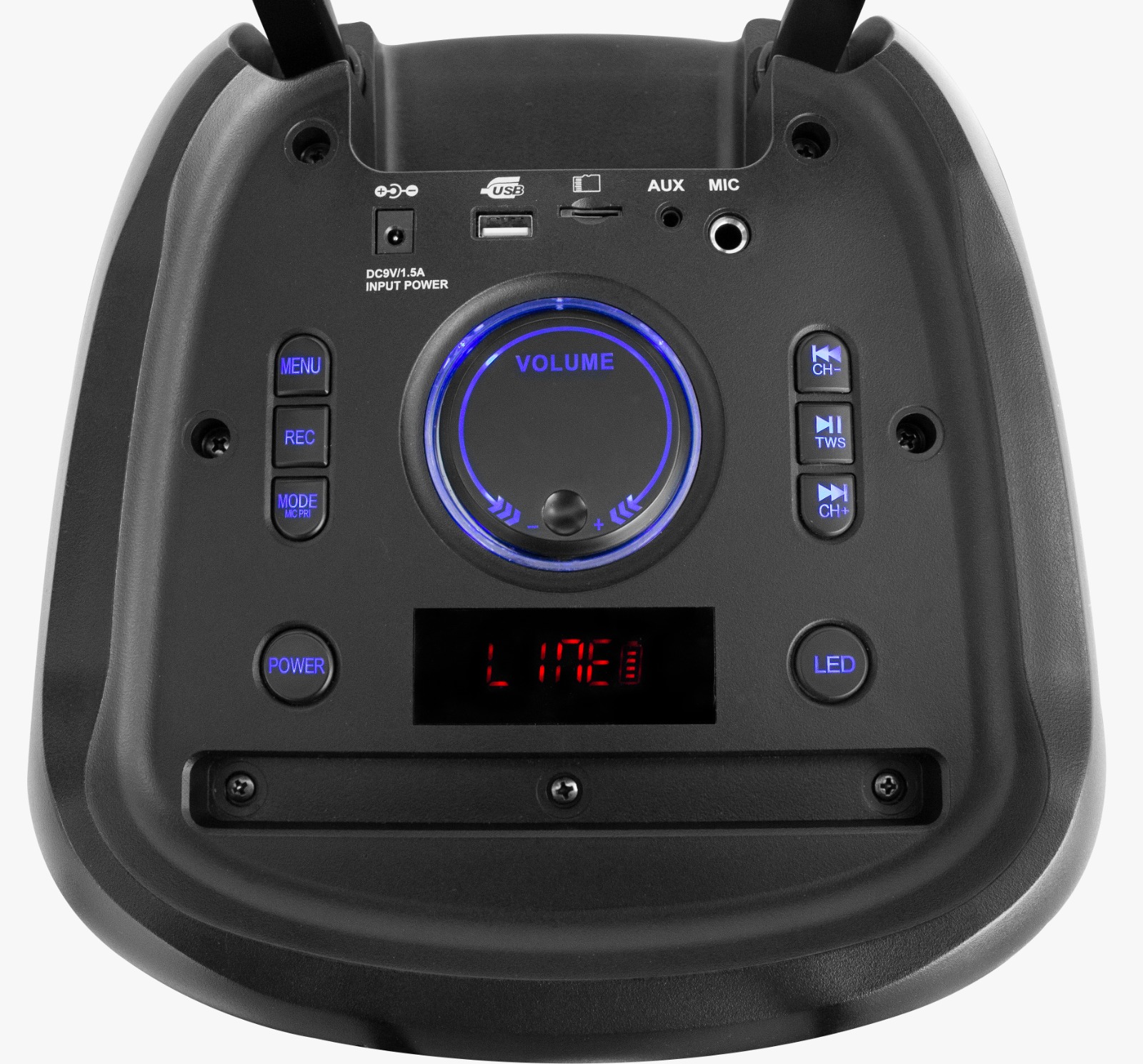 Bafle 12 PuLG ALIEN PRO COLOR BEAT C/iluminación Rgb Inalámb