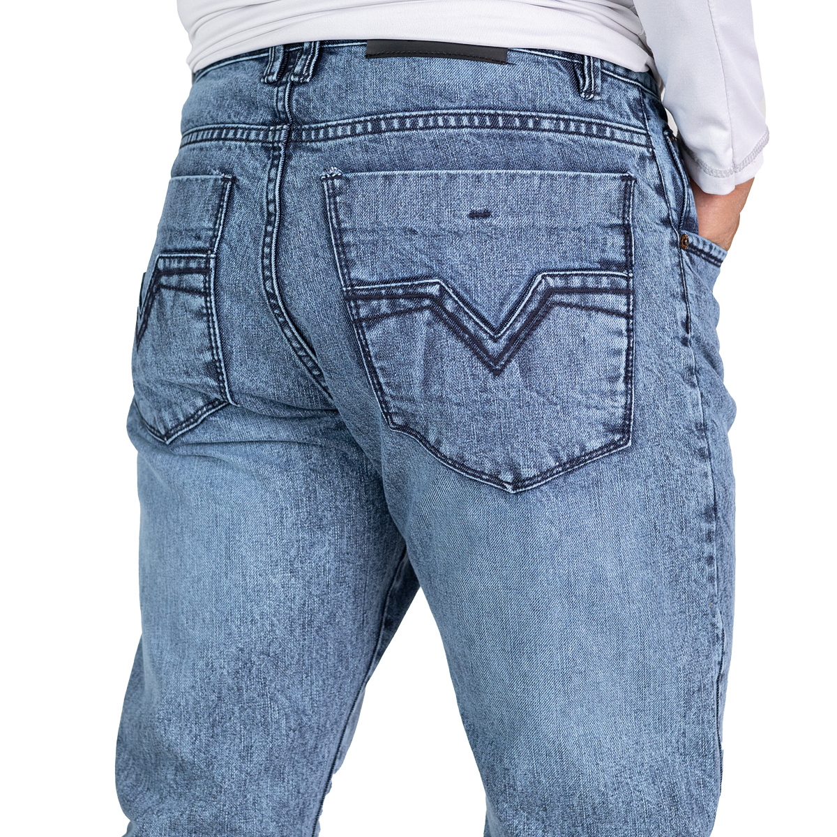 Pantalón de Hombre Mezclilla Recto Wiskas American Force F-14