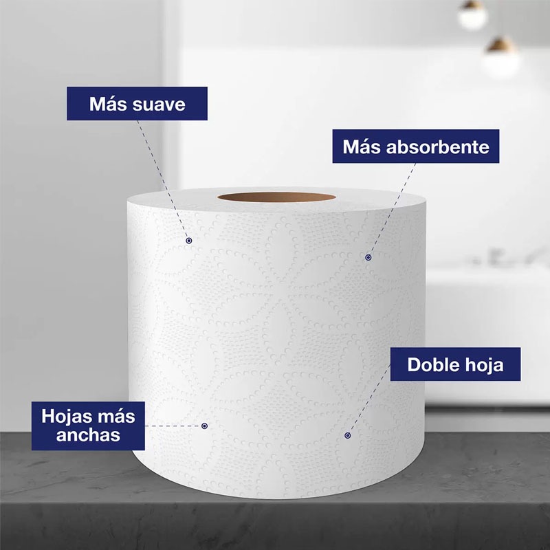 Papel Higiénico Kirkland Signature 30 Rollos 2 Capas 380 Hojas