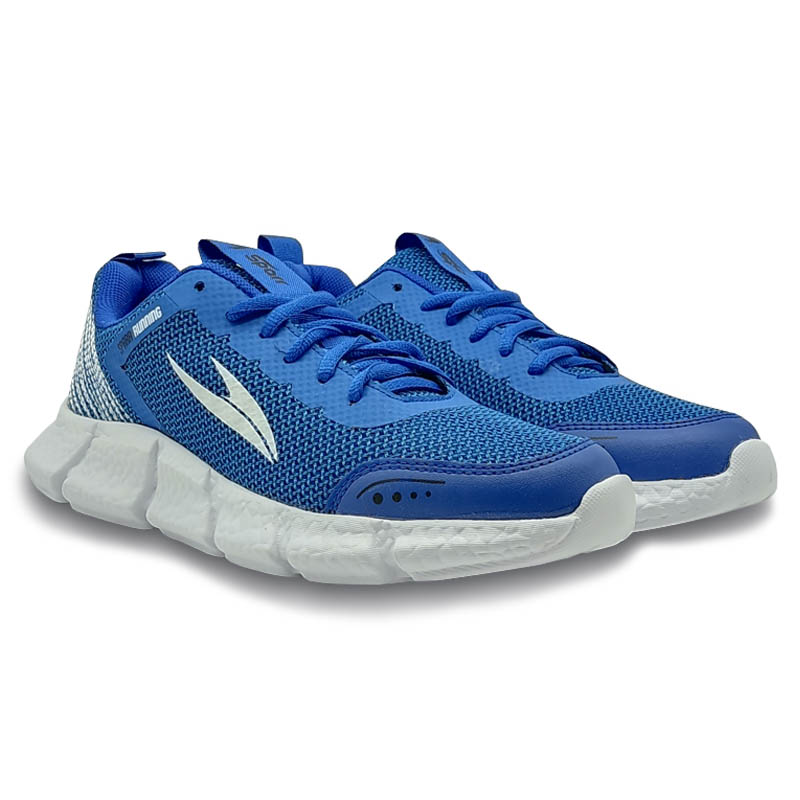 Tenis Sparr 120 Azul Rey Blanco Hombre Deportivo Runing Gym 