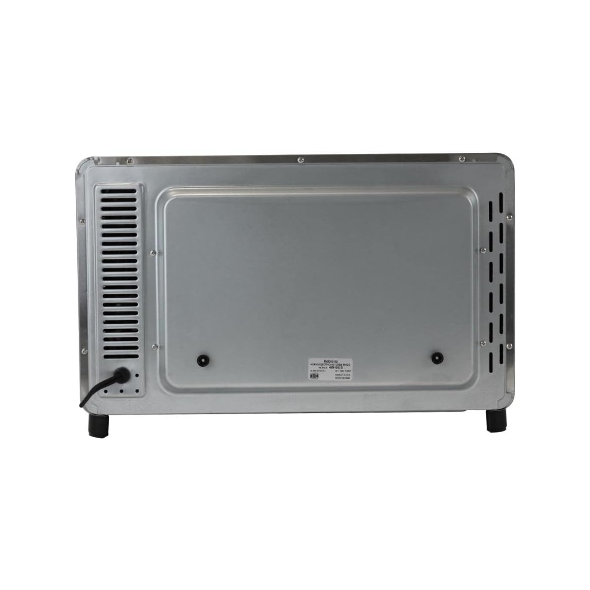 Horno Eléctrico de Convección Koblenz HKM-1500 S/ 3 Programas de Cocción que Permiten Asar, Gratinar, Dorar y Tostar