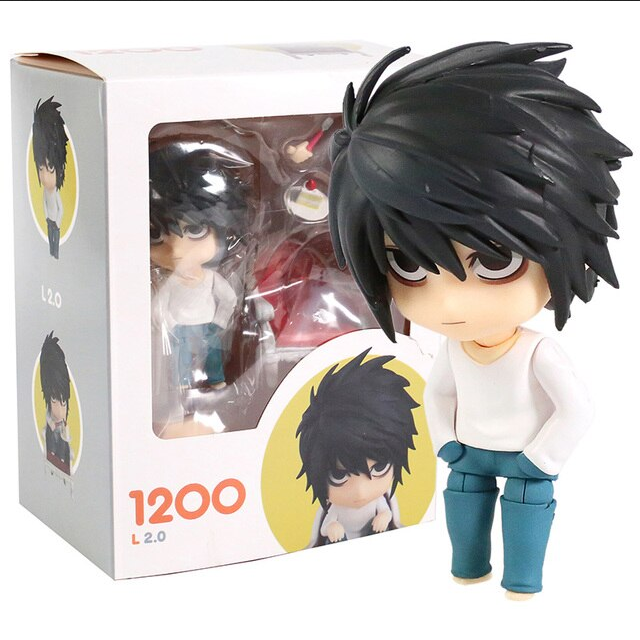 L 2.0 1200 Death Note Nendoroid Figuras Anime Good Smile