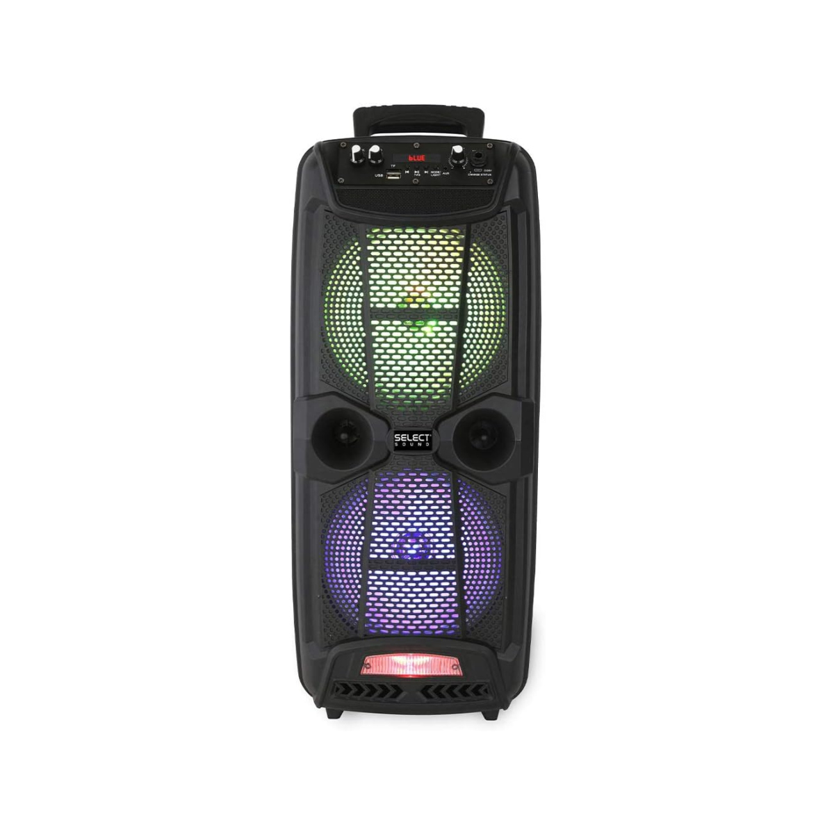 Bafle Inalambrico Iron/ Select Sound BT1708/ Portátil con Bluetooth/ micrófono Incluido/ Color Negro