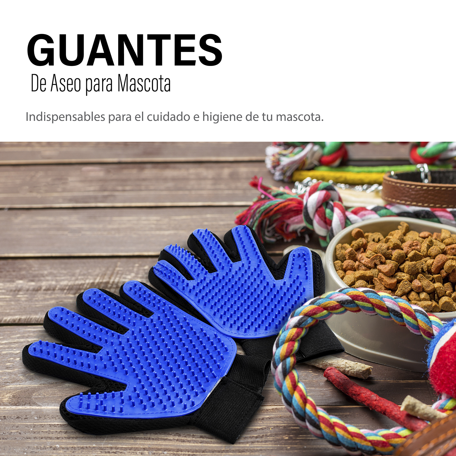 Par de Guantes Removedor de Pelo 