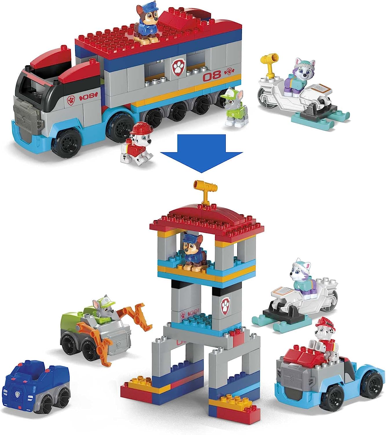 Mega Bloks Paw Patrol Paw Patroller 