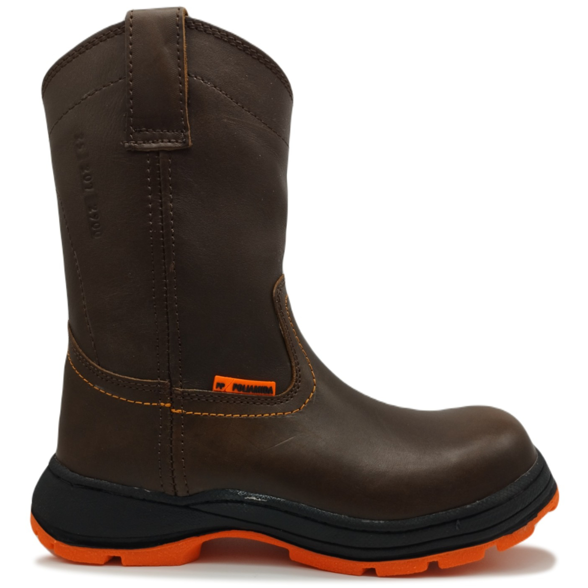 Bota Industrial Piel Cosida Soldador Herrero Ligera 2900