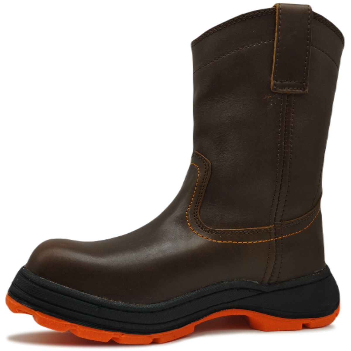 Bota Industrial Piel Cosida Soldador Herrero Ligera 2900