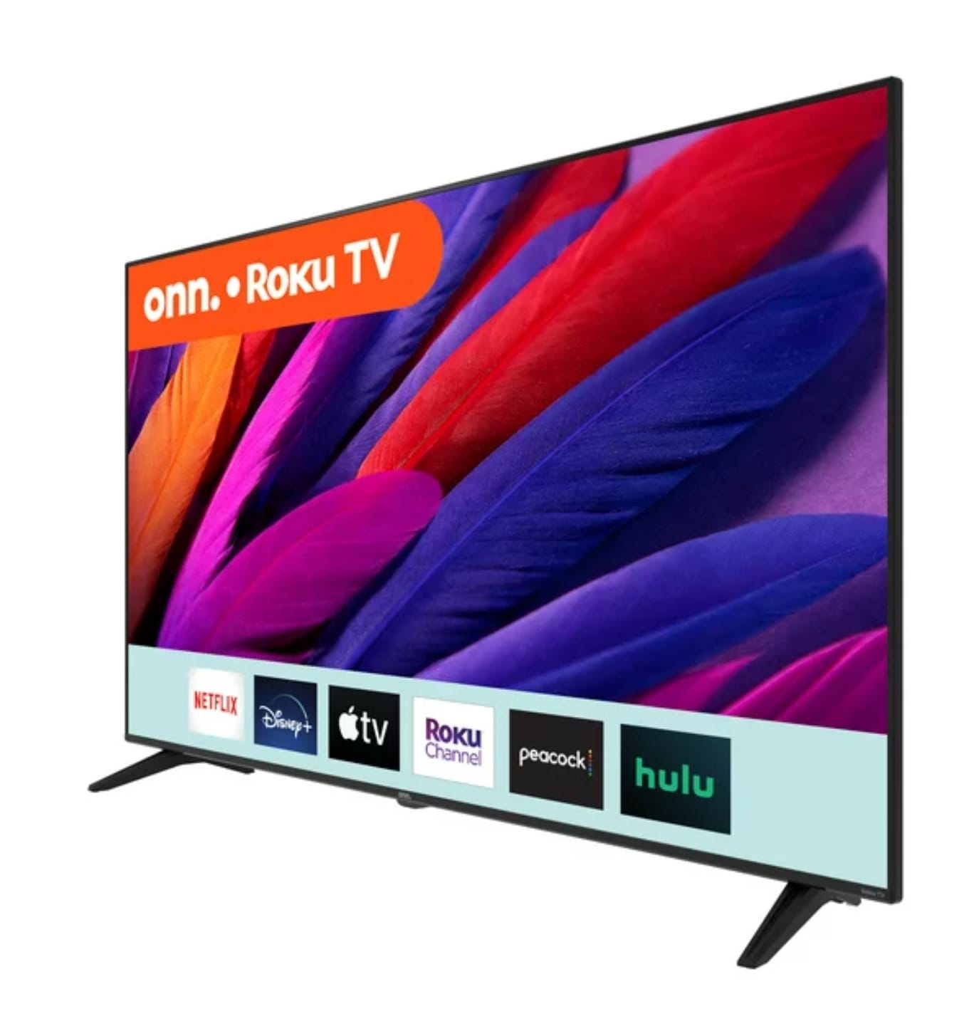 Onn. 65 Class 4K UHD (2160P) LED Roku Smart TV HDR 100012587