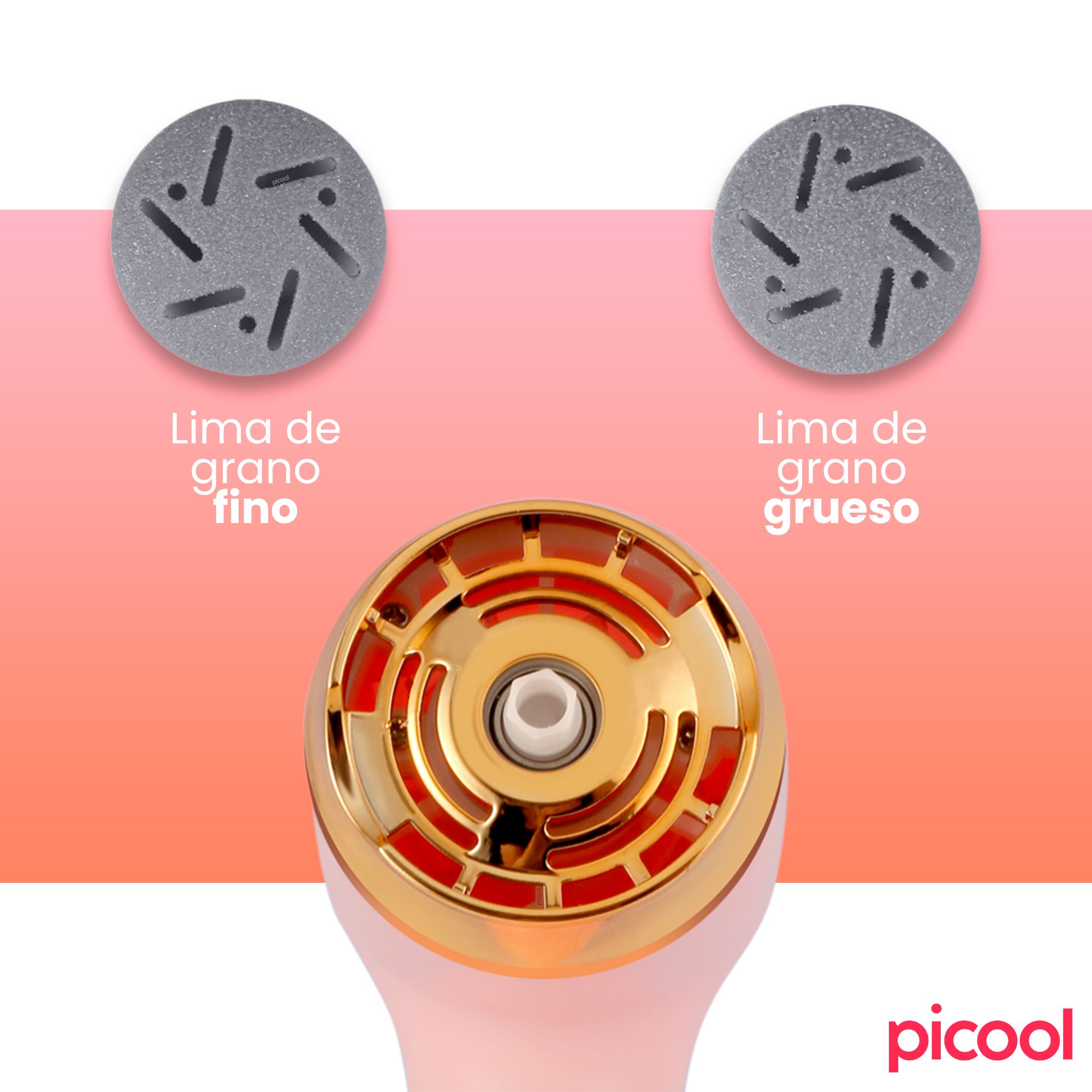 Lima Electrica Para Pies Pedicura Profesional Recargable Usb