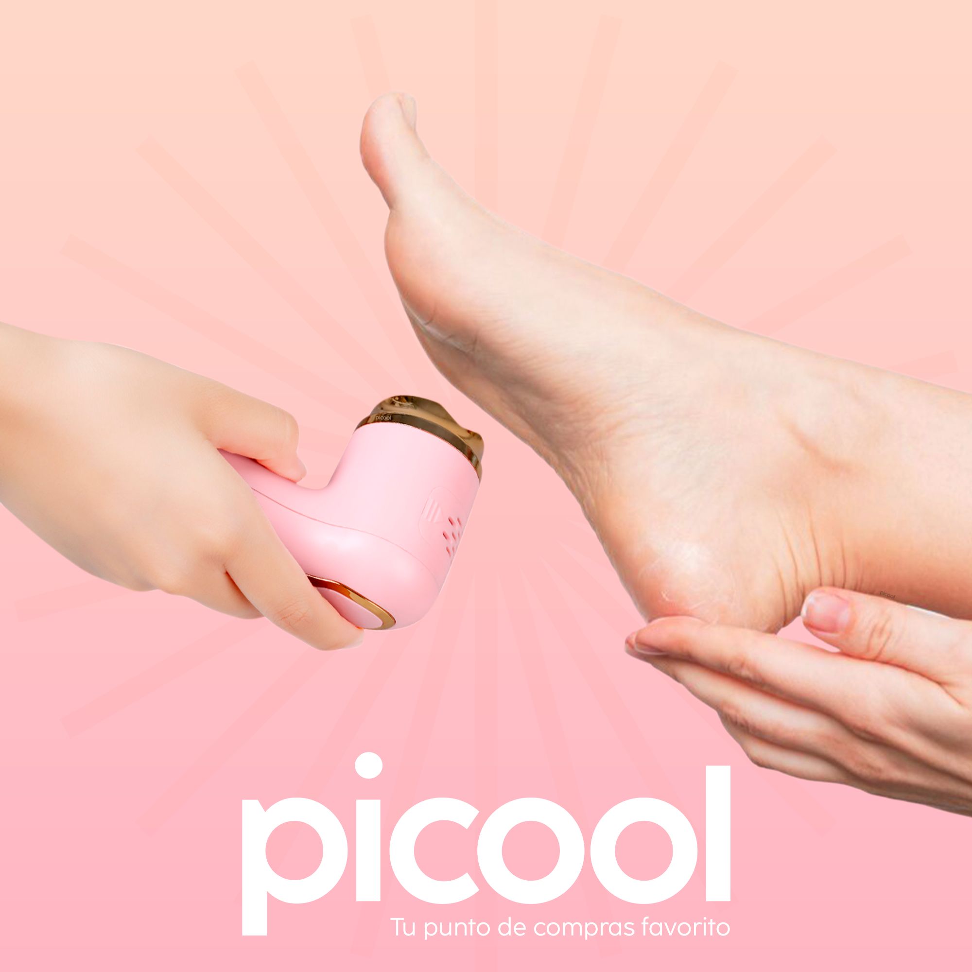 Lima Electrica Para Pies Pedicura Profesional Recargable Usb