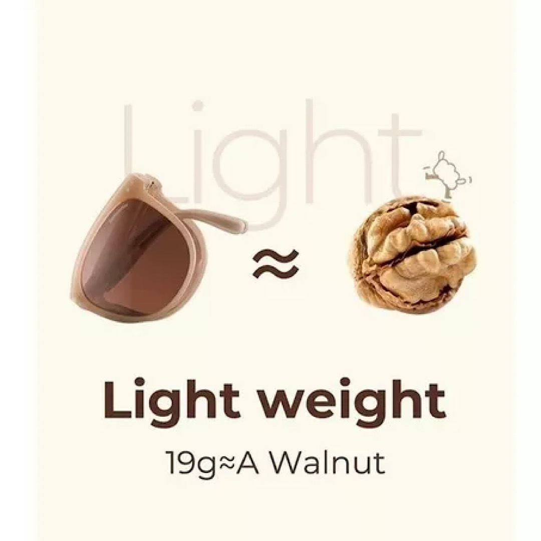 Gafas De Sol Plegables Polarizadas Anti-uv Unisex + Estuche