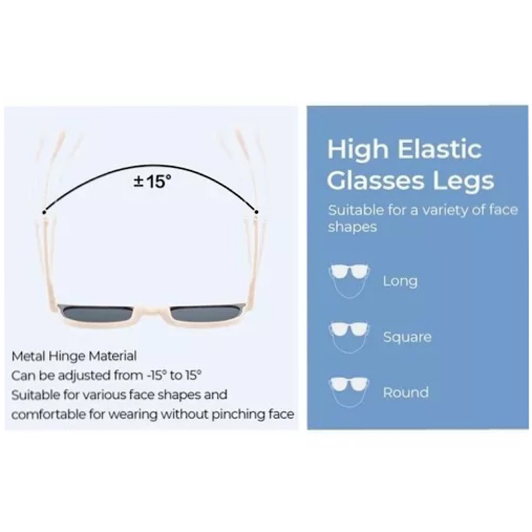 Gafas De Sol Plegables Polarizadas Anti-uv Unisex + Estuche