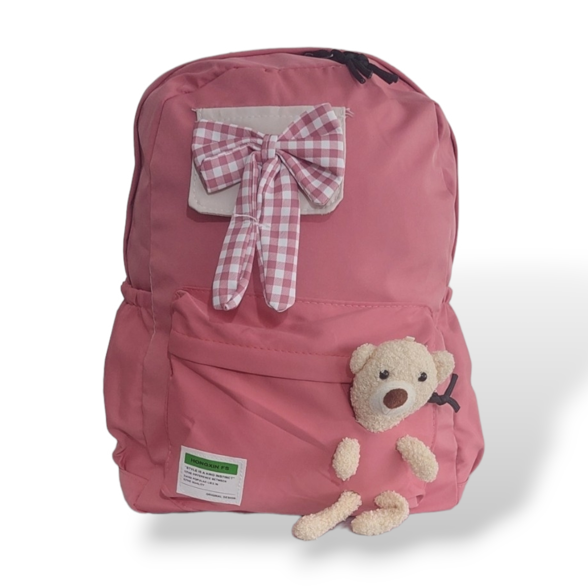 Mochila niña Back Pack tamaño Primaria con Adornos