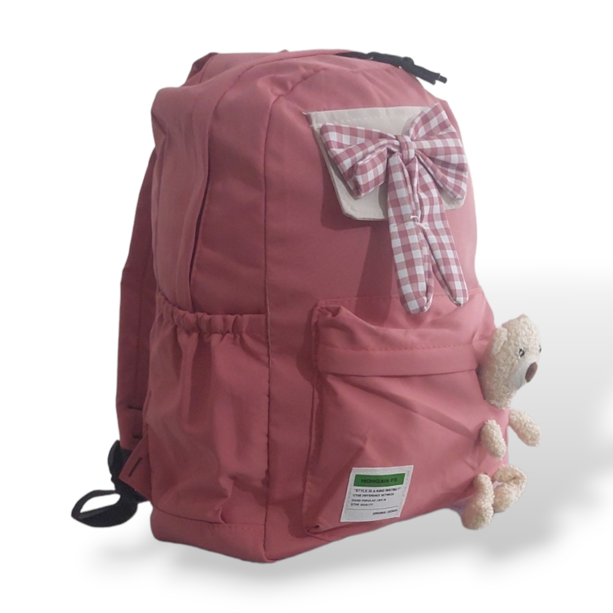 Mochila niña Back Pack tamaño Primaria con Adornos
