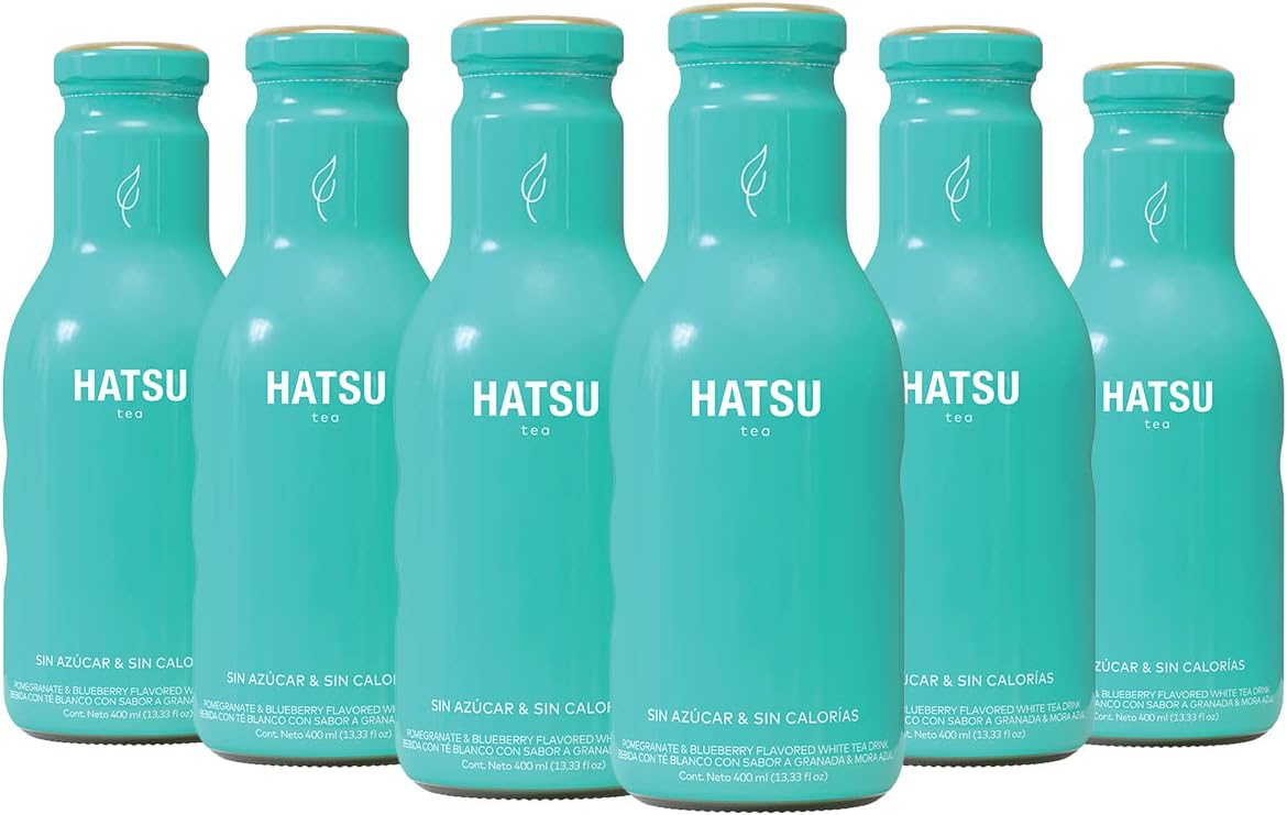 TÉ AZUL HATSU CAJA CON 6 BEBIDAS 