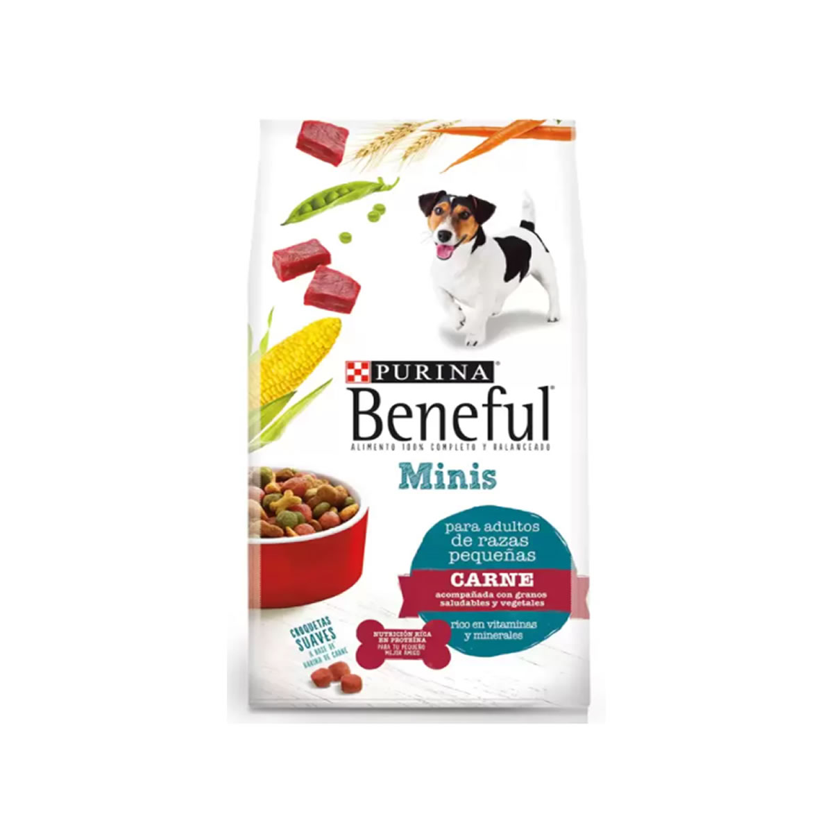Alimento Para Perro Beneful Minis Raza Pequeña 10 Kg Carne