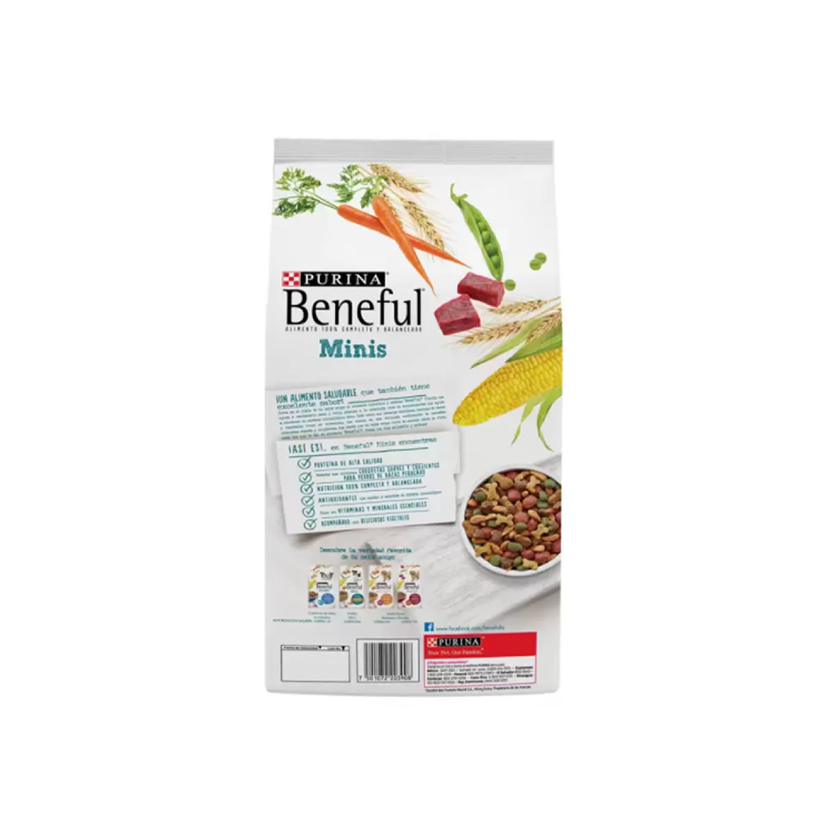 Alimento Para Perro Beneful Minis Raza Pequeña 10 Kg Carne