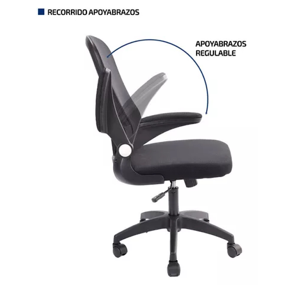 Silla Ejecutiva Oficina Ergonomica Ajustable Mesh Escritorio Apoyabrazos Moviles
