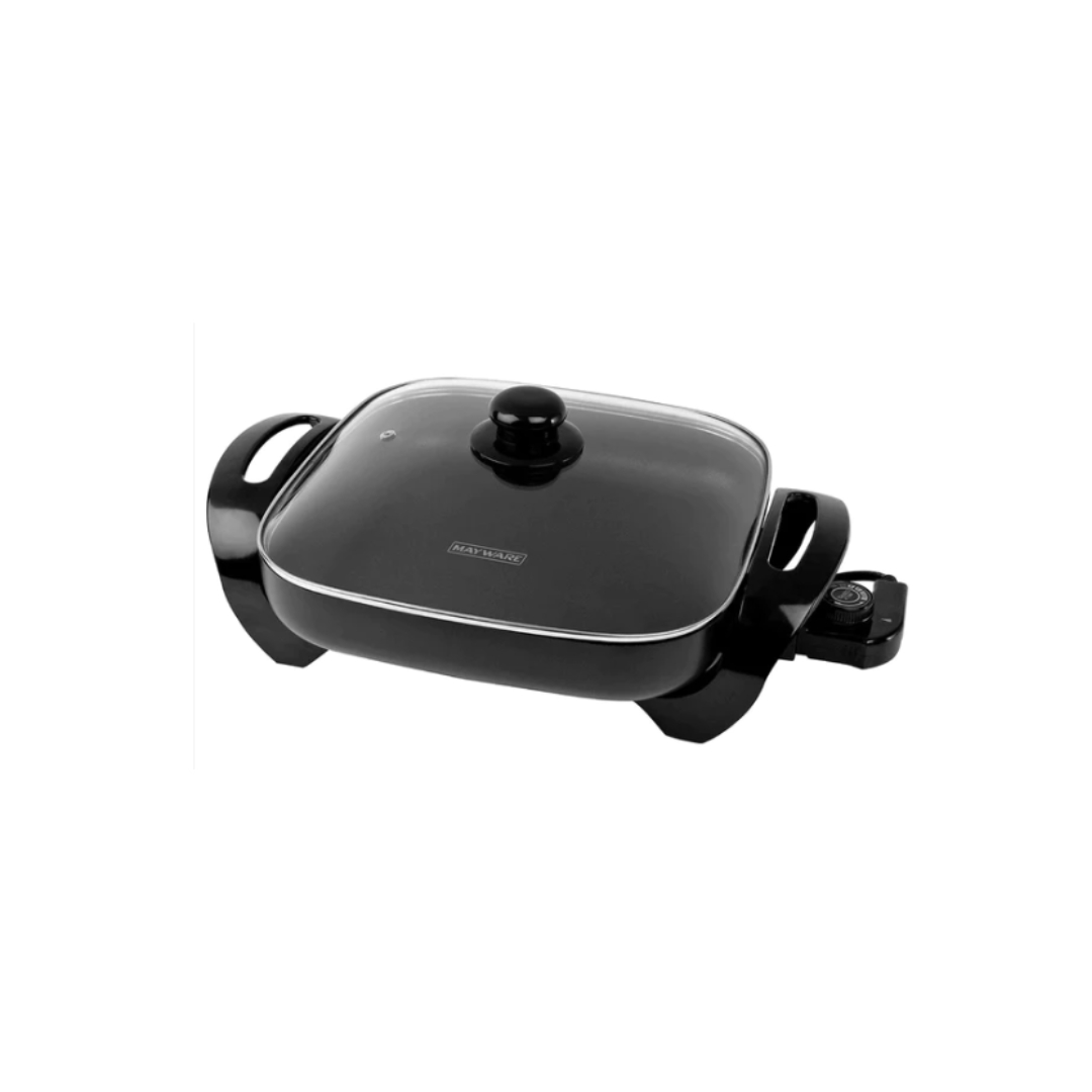 Sartén Eléctrico Mayware HY-3030 4.5L 120V Antiadherente 