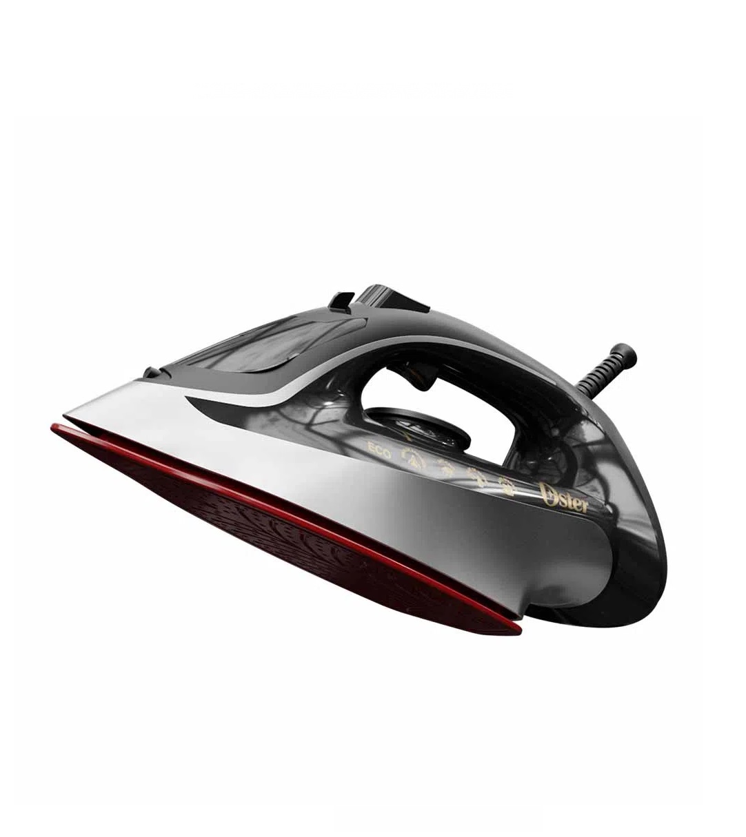 Plancha de Vapor Oster Negra con Tecnología Aerocerámica GCSTAC6953