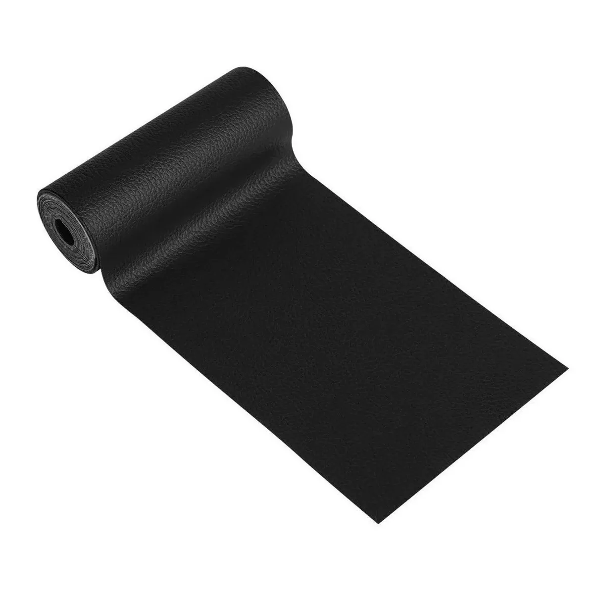 Parche Autoadhesivo Para Reparación De Vinilo O Cuero Negro