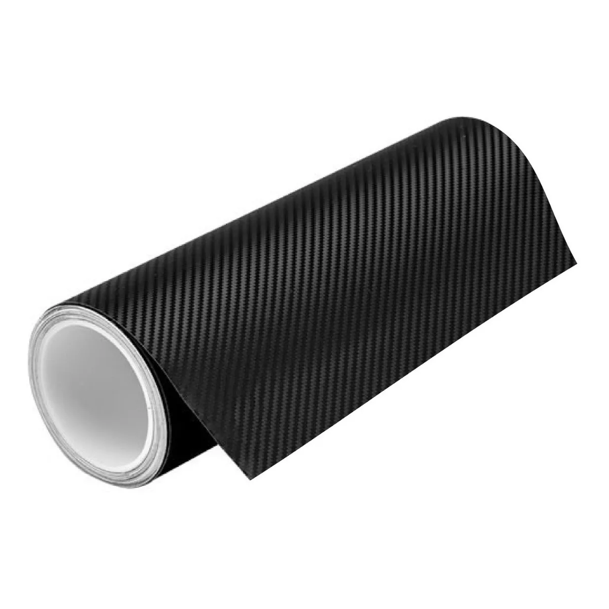 Vinil Automotriz Fibra De Carbono Negro Textura 30 Cm X 3 Mt