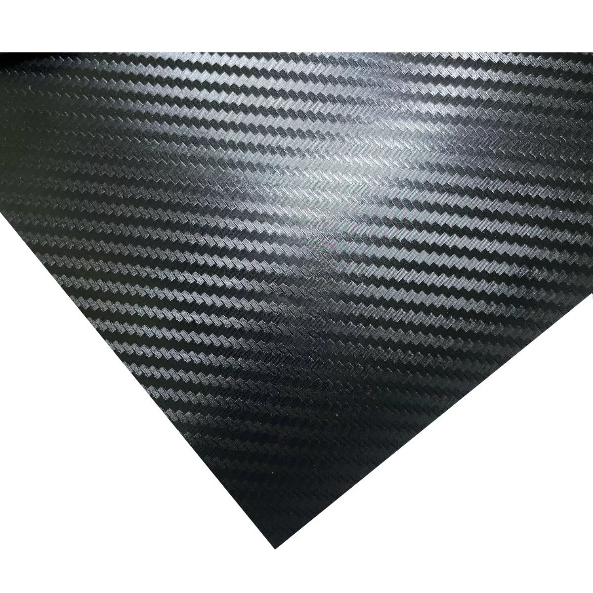 Vinil Automotriz Fibra De Carbono Negro Textura 30 Cm X 3 Mt