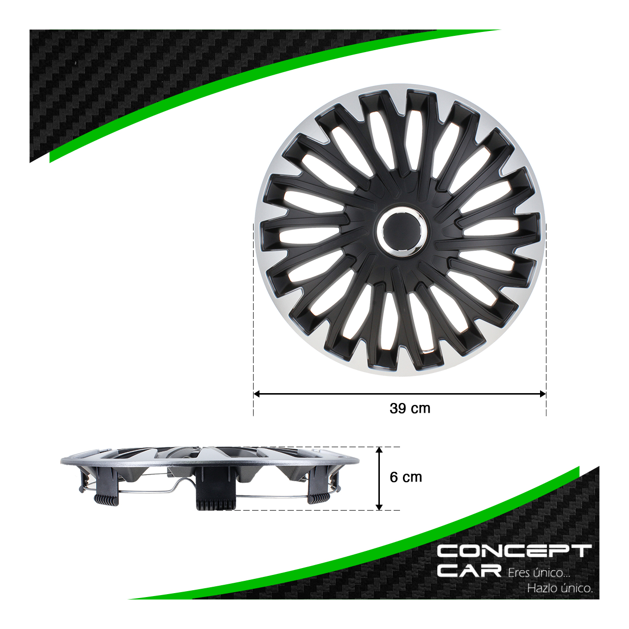 Juego 4 Tapones De Rin Calidad Premium Quantum Pro Rin 14