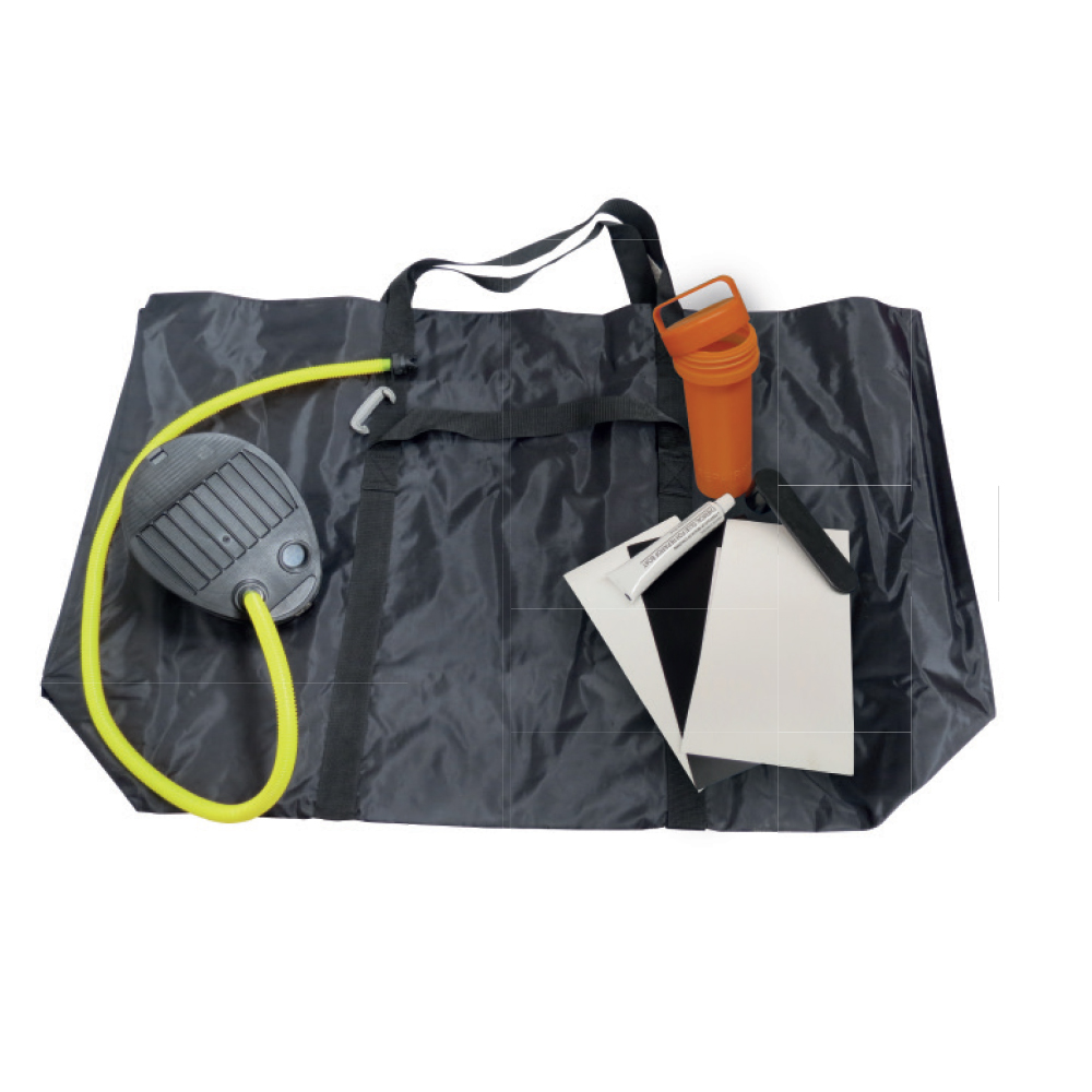 Lancha Inflable Profesional para 5 Adultos 1 niño con Dos remos una Bomba para inflar Kit de reparación para corrientes Altas océanos Mares ríos y Lagos Carga Máxima 689 kg Potencia Máxima de 14.9KW/20HP