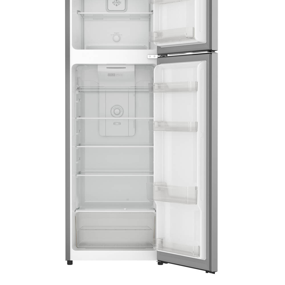 Refrigerador Whirlpool 9 pies Top Mount 2 puertas Xpert Inverter Gris WT02209D