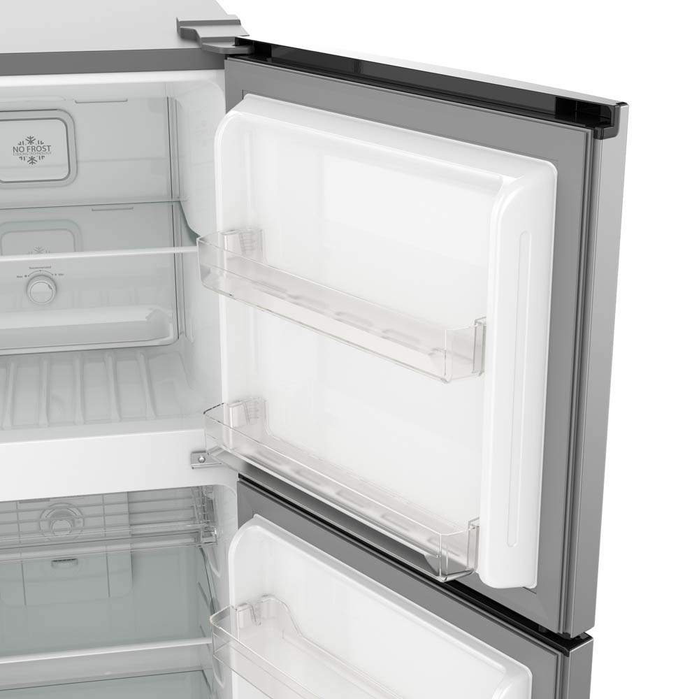 Refrigerador Whirlpool 9 pies Top Mount 2 puertas Xpert Inverter Gris WT02209D