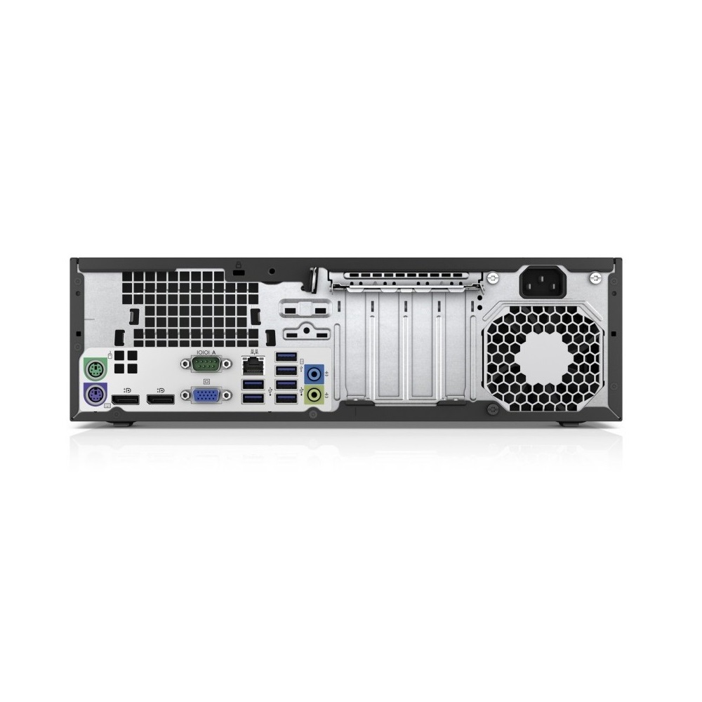 PC HP 600 G1 SFF- Pentium- 8GB RAM- 1TB SSD- Monitor 22"- Windows 10 PRO- Equipo Clase A, Reacondicionado.